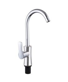 Смеситель СоюзКран для кухни SK01-R141 поворотный излив 25см, керам. картридж 35мм, хром