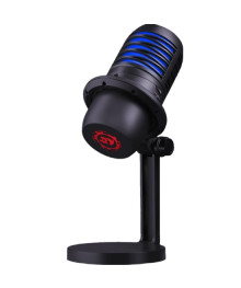 микрофон игровой стрим Redragon Nebula GM-211 USB,RGB кардиоидный 6 цвет подств Defender