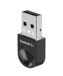 Bluetooth адаптер OT-PCB16 Чёрный (V5.1, USB в PC)