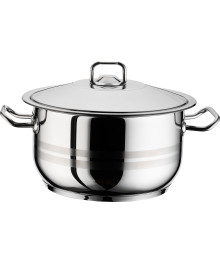 Arian Gastro Кастрюля  4л (22х12см) с крышкой из нерж стали, капсул дно 4TTCLK0422004 (Турция)