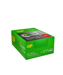 Бат LR3 GP Super G-Tech 4 шт в пленке (96/384)