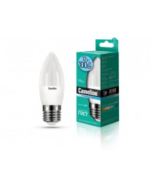 Эл. лампа светодиодная Camelion LED-C35-12W-/845/E27 (Свеча 12Вт 220В, аналог 100Вт) уп.1/10/100нецк, Ленинск-Кузнецк, Барнаул, Горно-Алтайск, Бийск и др. Большой каталог светодиодных ламп оптом.