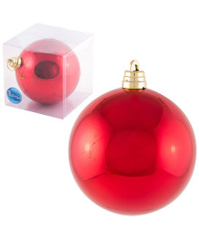 Шар "15" красный