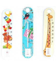 Термометр комнатный "Беби" П-2 в блистереры оптом с доставкой по Дальнему Востоку. Термометры оптом по низкой цене со склада в Новосибирске.