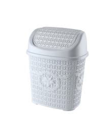 Корзина для мусора  8,35л, 260х210х248мм ASD038-W белый (Турция)