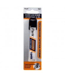 Лезвия д/ножей Park 18CUTBL30 сегментные 18 мм. (10шт), 3-х стор.заточкаРучной инструмент оптом. Ручной инструмент оптом со склада в Новосибирске. Ручной инструмент оптом.