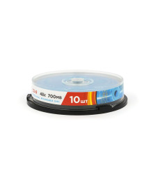 диск Mirex CD-R Brand 52X 700MB Cake box 10 (10/300) цена за 10шт