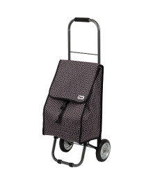 Тележка с сумкой Рыжий Кот "City" с  металлическими колесами