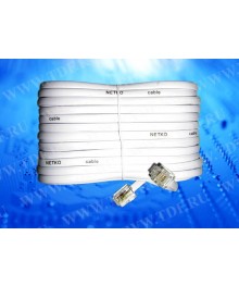 ТЛФ удлин. (евро - евро) 6Р4С 10м белс доставкой по Дальнему Востоку. Телефонные аксессуары оптом. ТЛФ оптом, большой каталог, доставка.