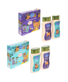 Набор подарочный детский Капибара 3+ Шампунь-гель д/душа для мальчиков 200мл+Пена д/ванны 200мл