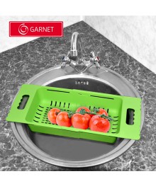 Дуршлаг раздвижной на раковину GARNET GR-CN23690 GARNET (24/1)ы для кухни по оптовым ценам. Купить аксессуары для кухни в Новосибирске. Аксессуары для кухни опт.