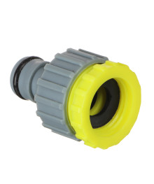 Штуцер резьбовой для крана с внешней резьбой, переходник d1/2" -3/4", пластик