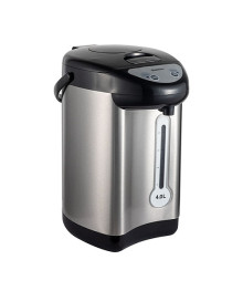 Термопот Blackton Bt TP433 Серебро-Чёрный (4л, 750Вт, 3 подачи, поддержание t, корпус из нерж)