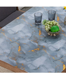 Клеенка GRACE силикон-прозрачная с рис. 0,6х20м 0,65 мм Laser LS-6003A