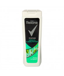 Гель для душа мужской Rexona Мen Заряд ментола, 200 мл