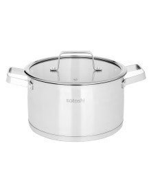 Шато Кастрюля 24х13,5см. 5,9л. со стекл. крышкой, индукция