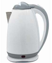 Чайник MAXTRONIC MAX-311A белый, серый (1,8л, двойн стенки, диск 1,8кВт) 16/уп