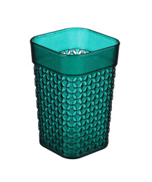 Стакан для ванной комнаты, изумрудный агат, пластик