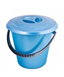 Ведро   8л пласт с крышкой АП056 (43397) Новосибриске. Ведра с доставкой по Дальнему Востоку. Большой каталог канистр оптом по низкой цене.