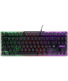 Клавиатура DEFENDER Torius GK-207 RU, игровая проводн,черн 87кн+FN радужн 1,5м