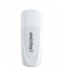 USB2.0 FlashDrives 8Gb Smart Buy Scout White (SB008GB2SCW)овокузнецк, Горно-Алтайск. Большой каталог флэш карт оптом по низкой цене со склада в Новосибирске.