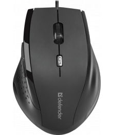 Мышь Defender провод Accura ММ-362 черный,6 кн,800-1600dpiм с доставкой по гг Новосибирск, Кемерово, Новокузнецк, Ленинск-Кузнецк, Барнаул, Горно-Алтайск, Би