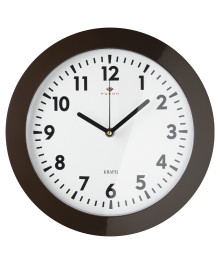Часы настенные СН 3125 - 012 круг d=31см, корпус тёмно-коричневый "Классика" (10)