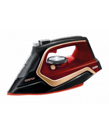 Утюг Centek CT-2313 RED (2600Вт керамическая подошва, 350мл, паровой удар, самоочистка, капля-стоп)