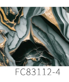 Пленка самоклеющаяся Grace FC83112-4-67,5 тёмный мрамор, повышенная плотность, 67,5см/8м