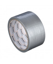 Клейкая лента армированная серебряная 48мм х 10м, инд.упаковка, К-0404 ЕРМАКтом со склада в Новосибирске. Большой каталог изолент, скотч оптом с доставкой по Дальнему Востоку.