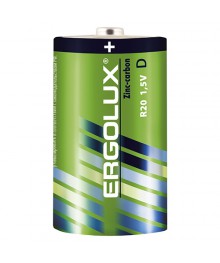 Бат R20             Ergolux SR2  (12шт)  уп.12/144