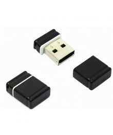 USB2.0 FlashDrives64 Gb Qumo Nano black черныйовокузнецк, Горно-Алтайск. Большой каталог флэш карт оптом по низкой цене со склада в Новосибирске.