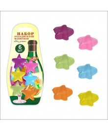 Охладитель напитков н-р 6шт.,"Звездочки", DH13-101ы для кухни по оптовым ценам. Купить аксессуары для кухни в Новосибирске. Аксессуары для кухни опт.