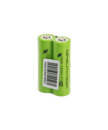 Акк  литиевый Орбита 18650 - 2200mAh (Li-ion, с защитой, вып пин, 3.7V, размер: D18xL68мм) 2шт/уп