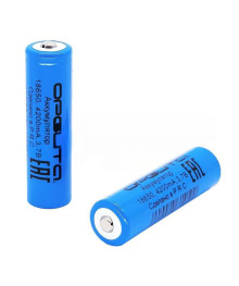 Акк  литиевый Орбита 18650 - 1800mAh (Li-ion, 3.7V, размер: D18xL65мм) 2шт/уп