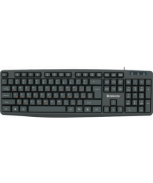 Клавиатура DEFENDER Concept HB-164RU черн,104+FN,1.8м