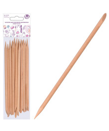 Палочки для ногтей деревянные, н-р.25шт, дл.11см, VL17-93