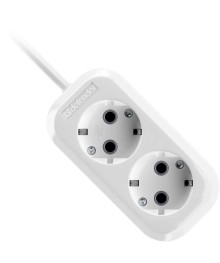 Удлинитель сетевой Defender R320 16A 3 м, с заземлением