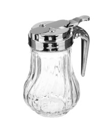Сахарница с дозатором стеклянная "кувшинчик", 11*9*7 см
