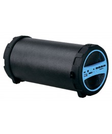 Колонка портативная с BLUETOOTH Hyundai H-PAC220 черный/голубой (10W 1.0 BT/3.5/USB)и колонки оптом по низкой цене. Большой каталог Мини колонок оптом с доставкой по Дальнему Востоку.