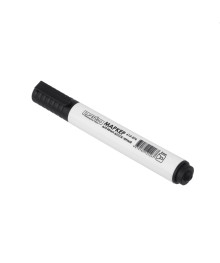 Маркер для белых досок черный, пулевидный, 5мм