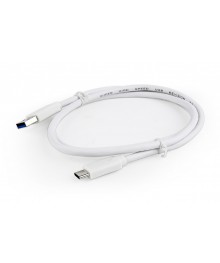 Кабель Bion USB 3.0 AM to Type-C (AM/CM), 1 m, white. 5 Гбит/с .3A (36W) [BXP-CCP-USB3-AMCM-1M-W)Востоку. Адаптер Rolsen оптом по низкой цене. Качественные адаптеры оптом со склада в Новосибирске.