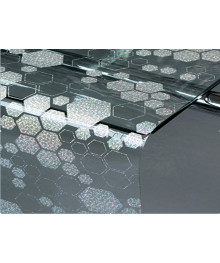 Клеенка GRACE силикон-прозрачная с рис. 0,8х20м 0,65 мм Laser 3020B-80