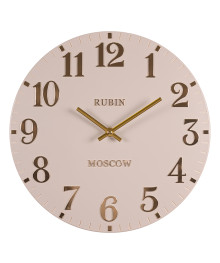 Часы настенные СН 3005 - 003 d=30см, корпус светло-бежевый"Классика" (10)