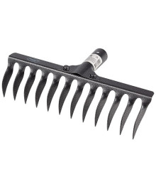 Грабли витые 12 зубьев (Рельсовая сталь)