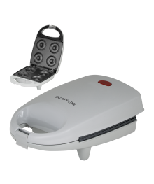 Пончик -мейкер Galaxy LINE GL 2983, серый, с несъемными пластинами, 650 Вт, антипригарное покрытие
