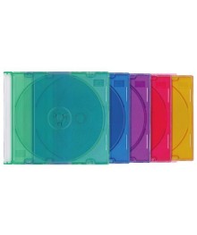футляр для CD Slim красный тонкий 5 ммптом. Конверты для дисков оптом со склада в Новосибирске. Большой каталог аксессуаров дисков оптом.