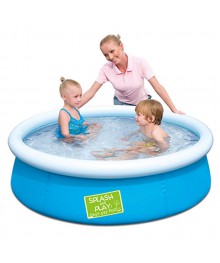 Бассейн надувной My First Fast Set круглый 152x38см BESTWAY 57241