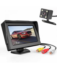 Монитор и камера автомобильные в наборе TDS TS-CAV33 (4.3", 800*480, 9-32В)