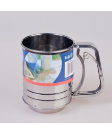 Сито нерж для просеивания муки 450гр, (43905)Ситечки оптом с доставкой оптом. Купить друшлаг оптом с доставкой по России